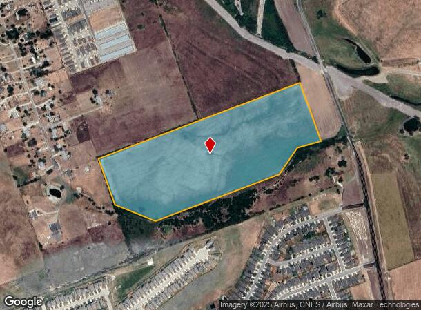 1901 Cr 332 Way, Jarrell, TX Parcel Map