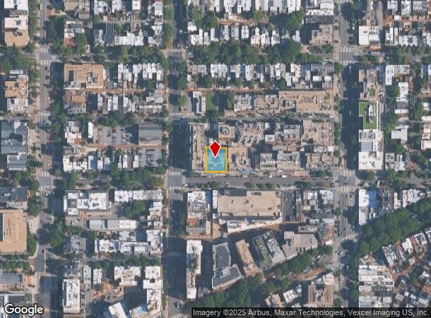 1515 15Th St Nw, Washington, DC Parcel Map