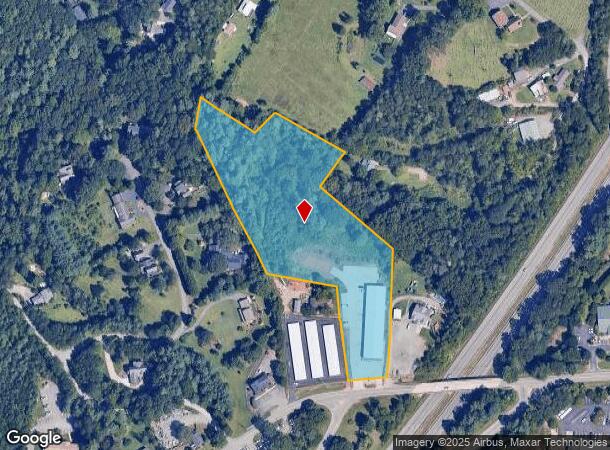 31 Monticello Rd, Weaverville, NC Parcel Map