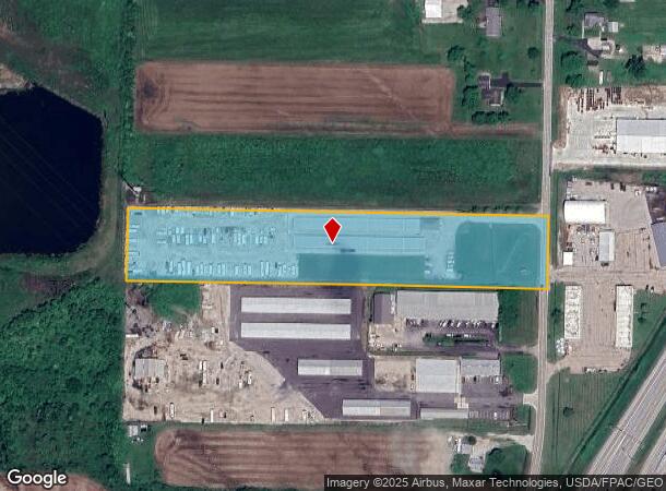  5885 Haughn Rd, Grove City, OH Parcel Map