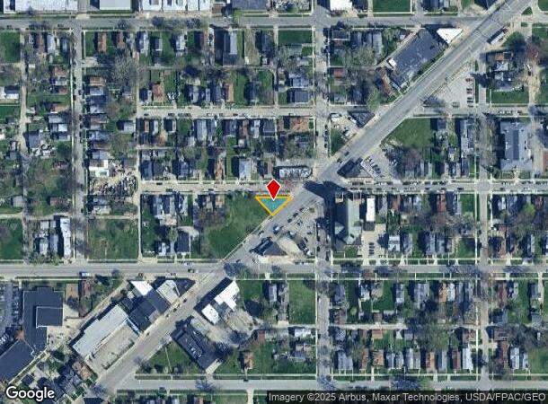  1108 Broadway St, Toledo, OH Parcel Map
