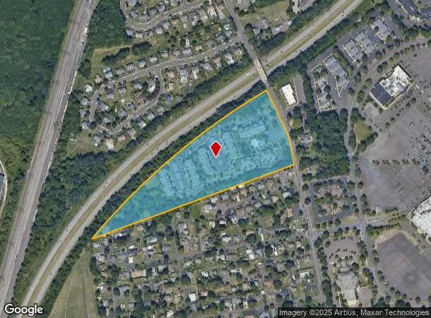  8101 Fonthill Ct, Langhorne, PA Parcel Map