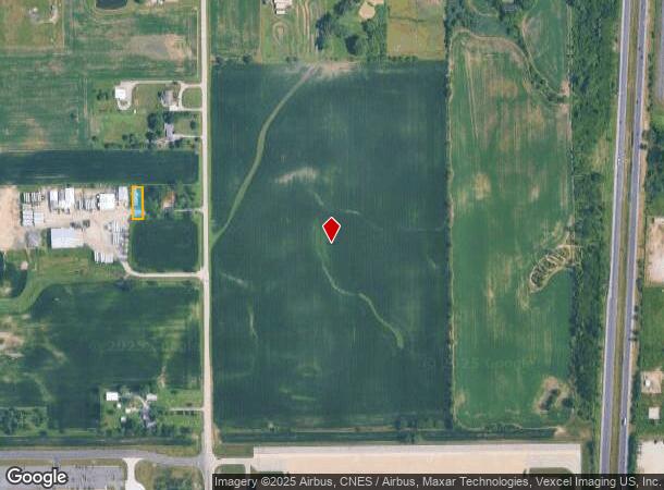  24912 S Ridgeland Ave, Monee, IL Parcel Map