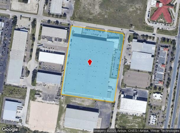  1200 Trinity St, Mission, TX Parcel Map