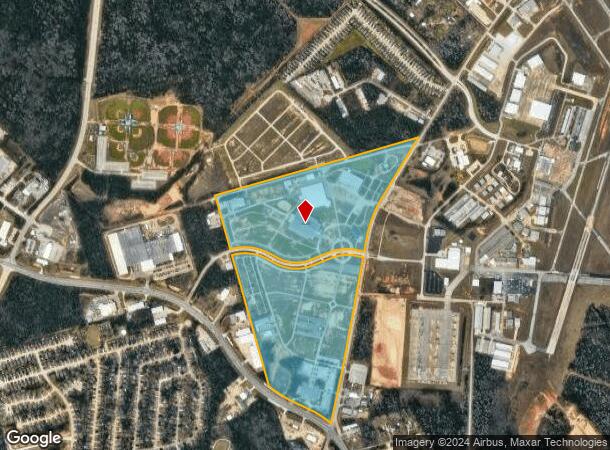  9055 Airport Rd, Conroe, TX Parcel Map