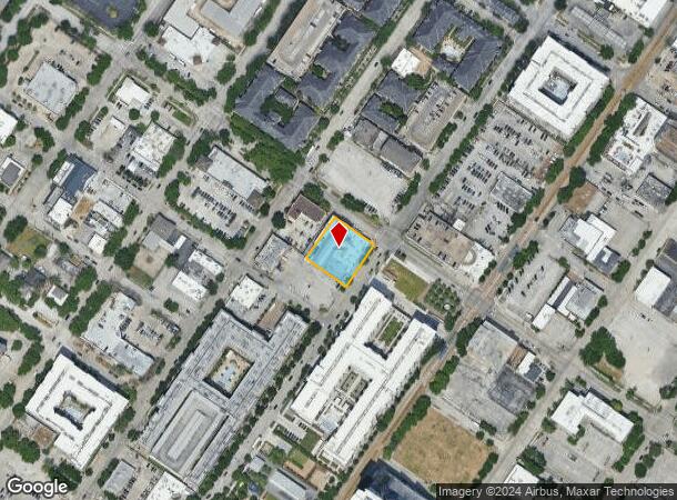  2600 Travis St, Houston, TX Parcel Map