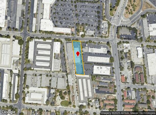  2189 Leghorn St, Mountain View, CA Parcel Map