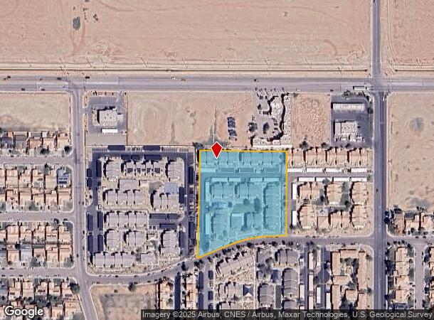 1081 Meadow Dr, Calexico, CA Parcel Map