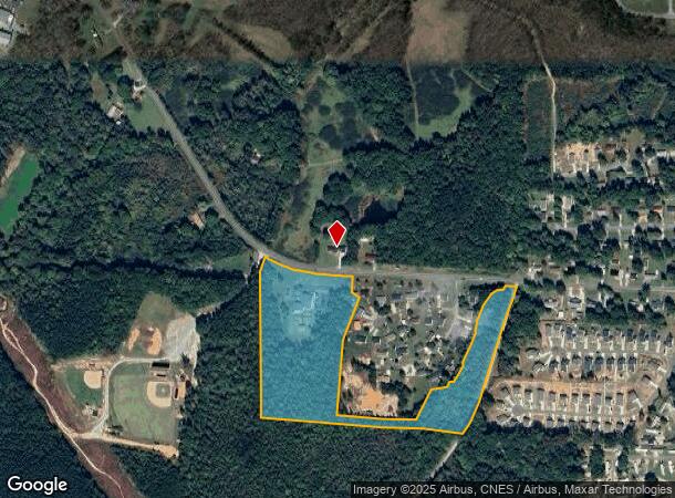  585 Patterson Dr, Roxboro, NC Parcel Map