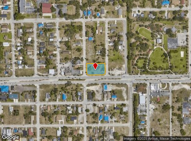 3159 Dr Martin Luther King Blvd, Fort Myers, FL Parcel Map