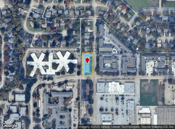 1207 Hampshire Ln, Richardson, TX Parcel Map