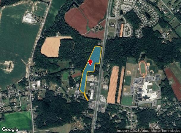 S Dupont Hwy, Dover, DE Parcel Map