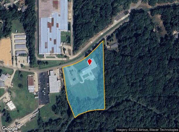  4310 Halls Ferry Rd, Vicksburg, MS Parcel Map
