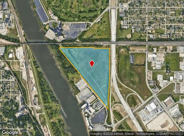 1900 River Rd, Council Bluffs, IA Parcel Map