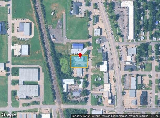  703 N Buckner St, Derby, KS Parcel Map