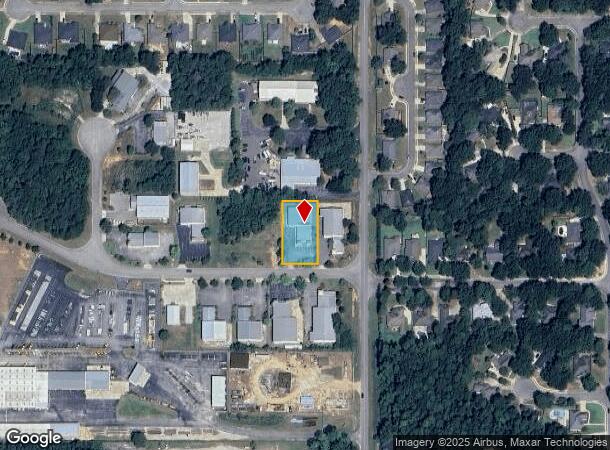  8007 American Way, Daphne, AL Parcel Map
