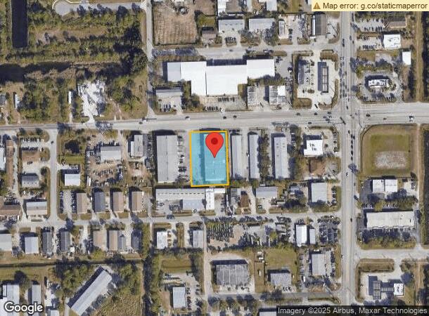  7619 Ellis Rd, Melbourne, FL Parcel Map