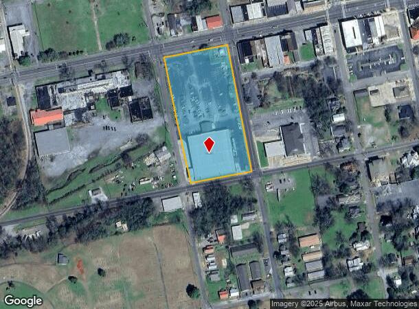 320 Battle St W, Talladega, AL Parcel Map