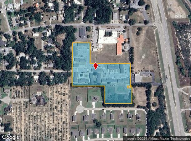  1298 W Gladiola Dr, Avon Park, FL Parcel Map