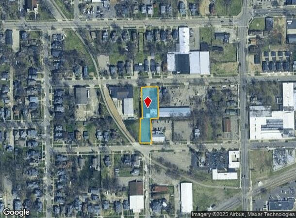  615 W Ransom St, Kalamazoo, MI Parcel Map