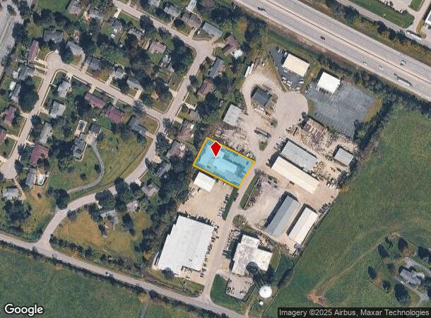  116 Hud Rd, Winchester, KY Parcel Map