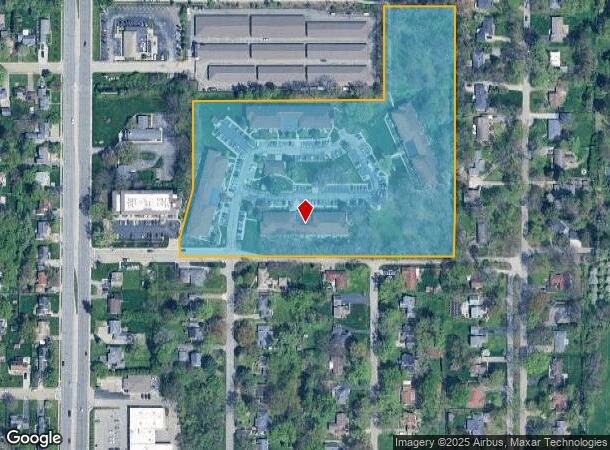  6449 N Keystone Ave, Indianapolis, IN Parcel Map
