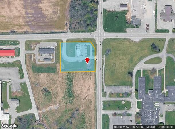 1106 Main Rd, Corfu, NY Parcel Map