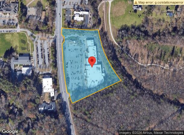  1378 Hendersonville Rd, Asheville, NC Parcel Map