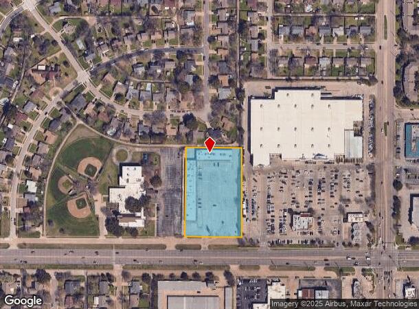  11277 E Northwest Hwy, Dallas, TX Parcel Map