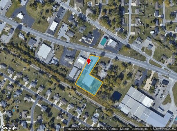  500 E Kiracofe Ave, Lima, OH Parcel Map