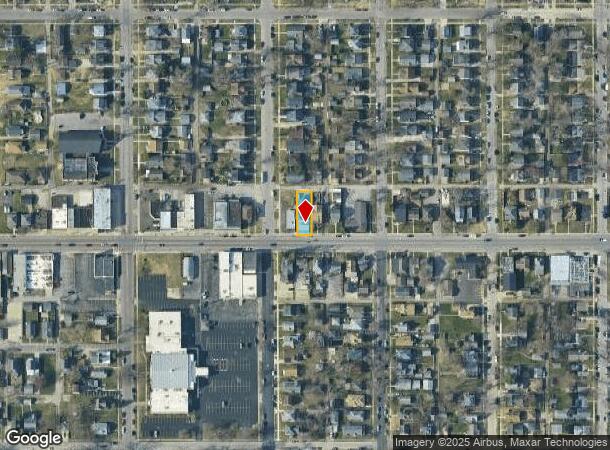  3105 Mishawaka Ave, South Bend, IN Parcel Map