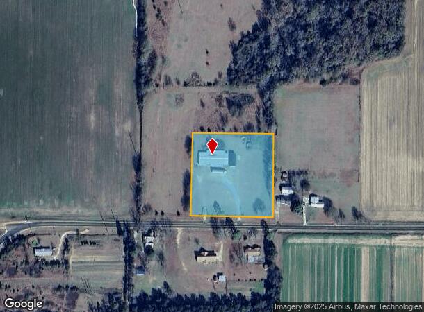  1357 Tommy Purvis Rd, Reynolds, GA Parcel Map