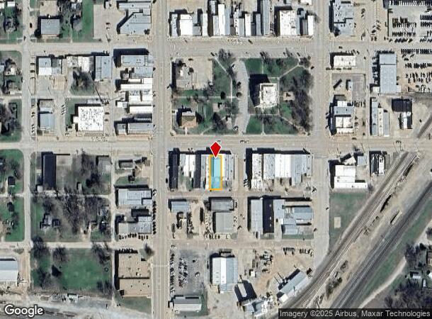 628 Cedar St, Perry, OK Parcel Map