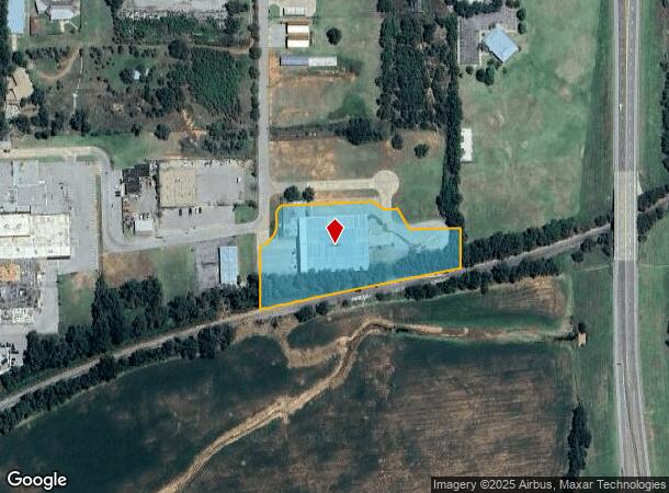 1001 S 7Th St, Clinton, OK Parcel Map