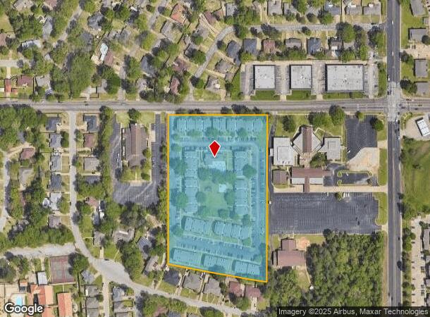 1717 Shiloh Rd, Tyler, TX Parcel Map