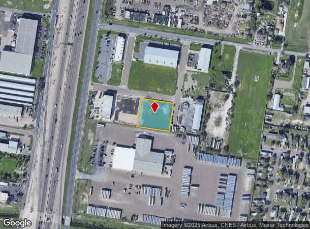  201 E Delta St, Pharr, TX Parcel Map