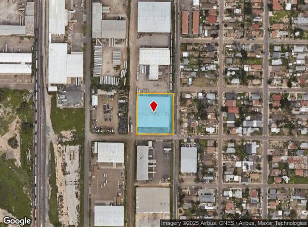  2402 Santa Rita Ave, Laredo, TX Parcel Map