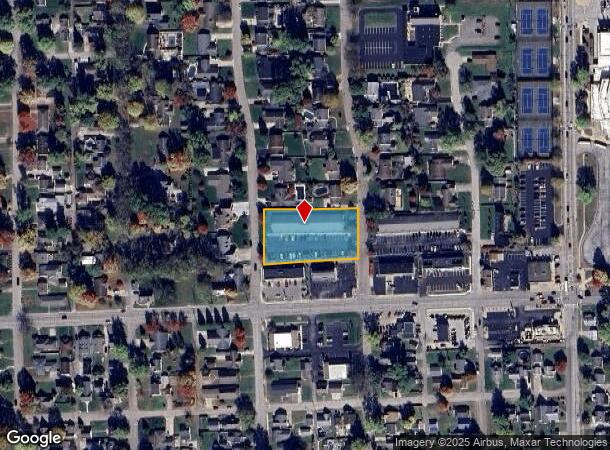 2520 California St, Columbus, IN Parcel Map
