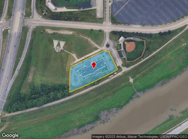 2006 S Edwin C Moses Blvd, Dayton, OH Parcel Map