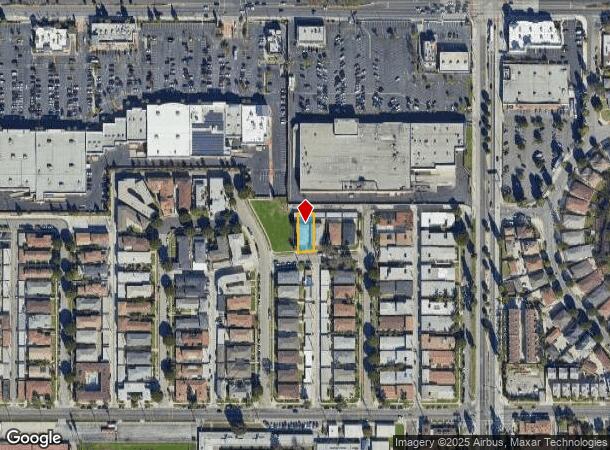 3213 Bartdon Ave, Inglewood, CA Parcel Map