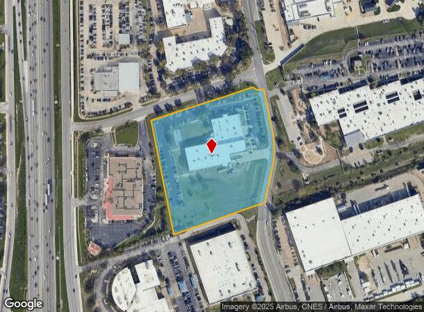  707 Jeffrey Way, Round Rock, TX Parcel Map