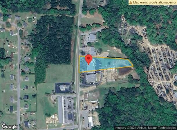  1305-1315 Peach Orchard Rd, Sumter, SC Parcel Map