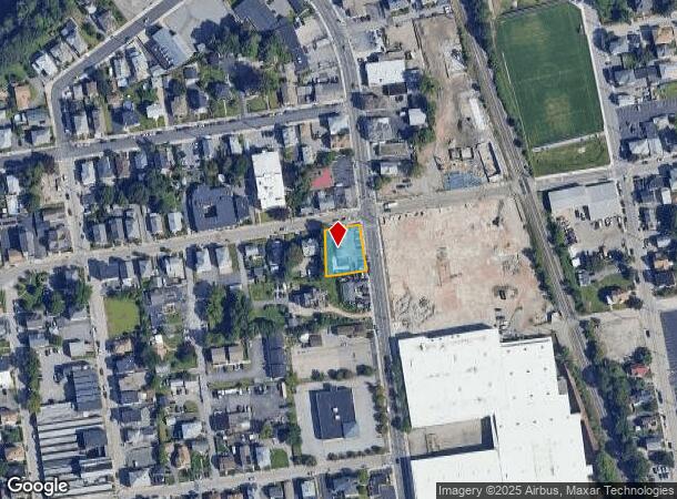  1220 Broad St, Central Falls, RI Parcel Map