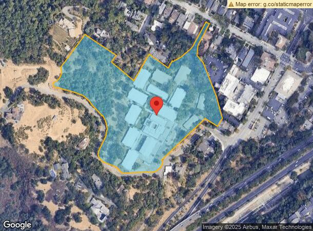  110 Wood Rd, Los Gatos, CA Parcel Map