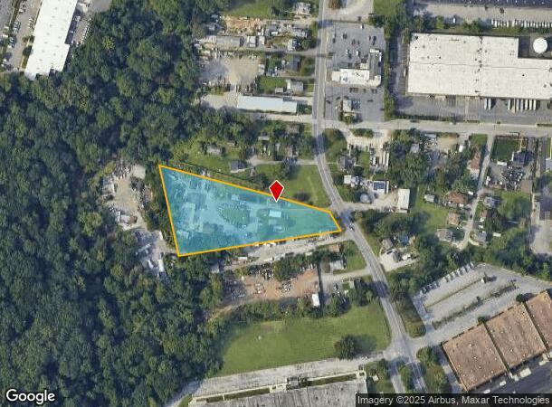 626 N Hammonds Ferry Rd, Linthicum Heights, MD Parcel Map