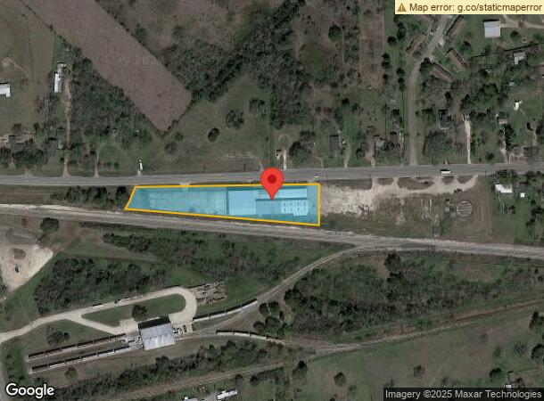  910 Columbus Rd, Sealy, TX Parcel Map