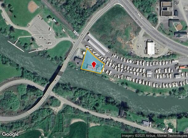 751 W Riverside Dr, Coquille, OR Parcel Map