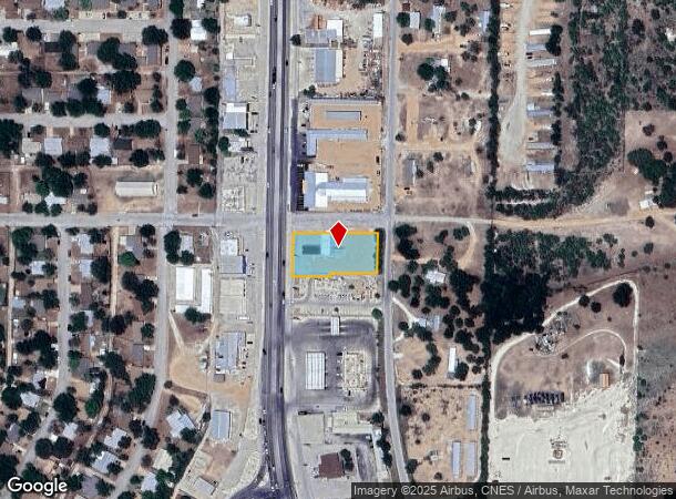 2001 S Bridge St, Brady, TX Parcel Map