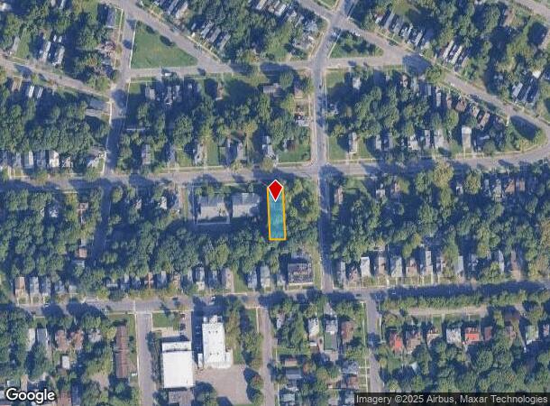 1117 W Onondaga St W, Syracuse, NY Parcel Map