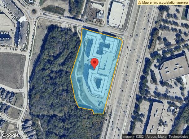  1280 Montgomery Blvd, Allen, TX Parcel Map